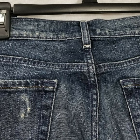 7 Seven For All Mankind Bootcut Dark Wash Jeans - Picture 5 of 8